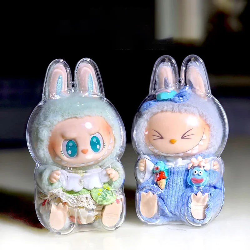 Transparent Protective Cover for Labubu