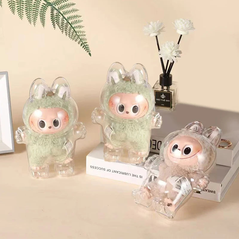 Transparent Protective Cover for Labubu