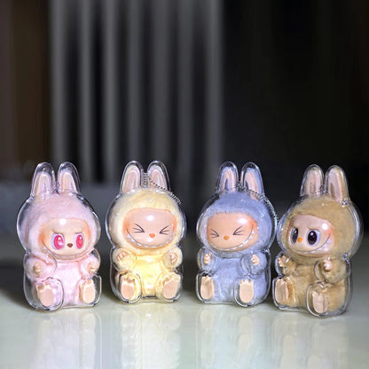 Transparent Protective Cover for Labubu