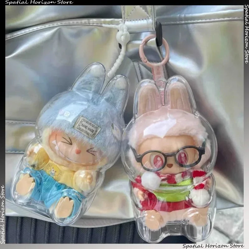 Transparent Protective Cover for Labubu
